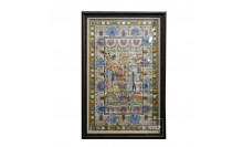 กรอบรูปผ้าปัก รูปอียิปโบราณ